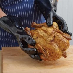 New 🎉 Blue Rhino Grilling Tools & Accessories 2-Pack Black PVC Grill Gloves 🤩 -Grills & Outdoor Cooking Sales 41406227