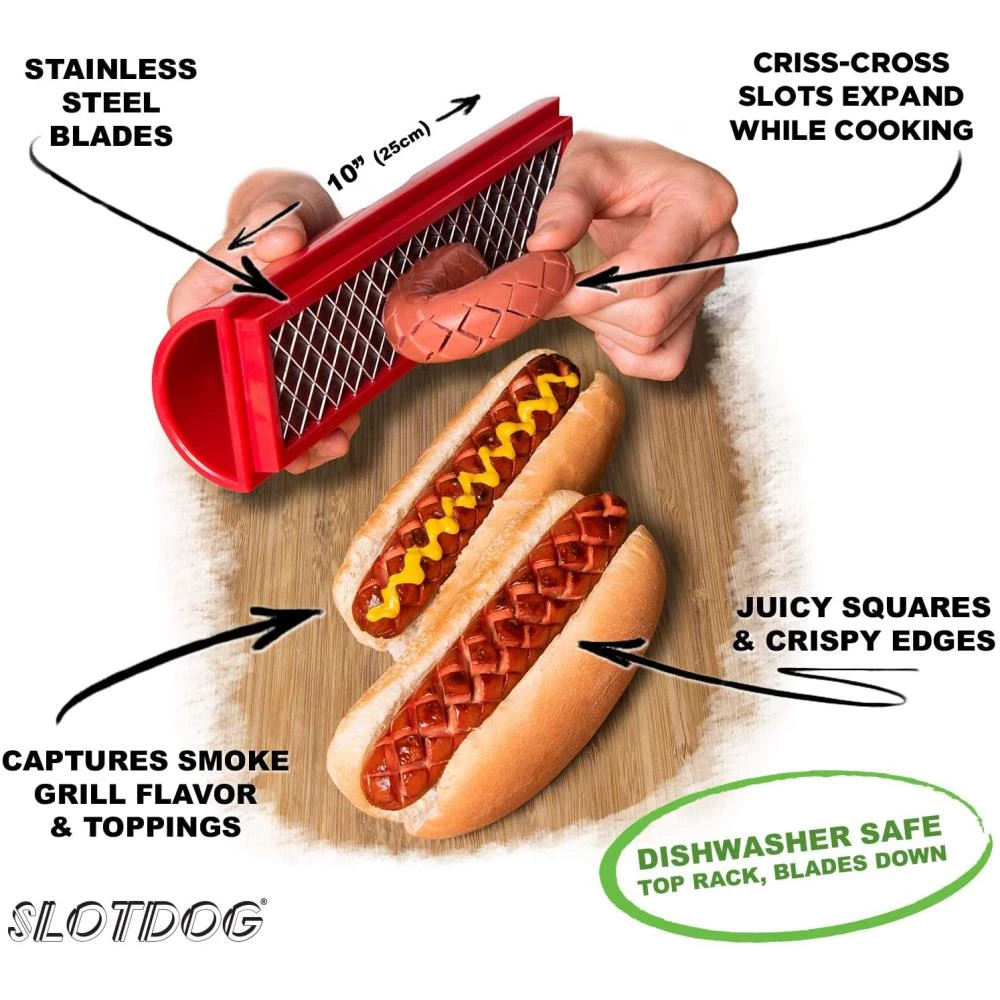 Coupon β SLOTDOG Grilling Tools & Accessories Stainless Steel Hot Dog Slicing Tool π 2 Coupon β SLOTDOG Grilling Tools & Accessories Stainless Steel Hot Dog Slicing Tool π - Image 2