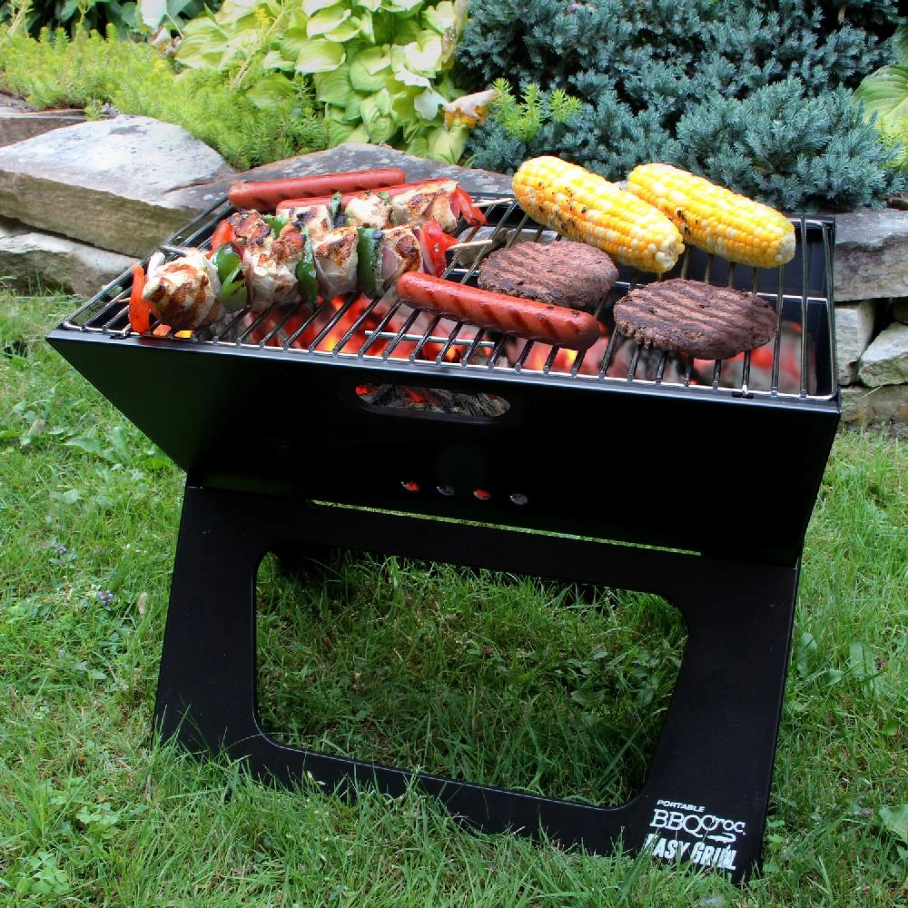 Promo β€οΈ BBQ Croc Grills Portable Easy Grill 220-Sq-in Foldable Charcoal Barbecue Black π 2 Promo β€οΈ BBQ Croc Grills Portable Easy Grill 220-Sq-in Foldable Charcoal Barbecue Black π - Image 2