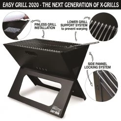 Promo β€οΈ BBQ Croc Grills Portable Easy Grill 220-Sq-in Foldable Charcoal Barbecue Black π 10 Promo β€οΈ BBQ Croc Grills Portable Easy Grill 220-Sq-in Foldable Charcoal Barbecue Black π -Grills & Outdoor Cooking Sales 41413198