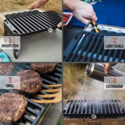 Best reviews of 🌟 Fire & Flavor Grills Hero Black Charcoal Grill 👏 -Grills & Outdoor Cooking Sales 42131427