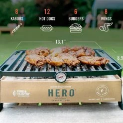 Best reviews of 🌟 Fire & Flavor Grills Hero Black Charcoal Grill 👏 -Grills & Outdoor Cooking Sales 42131454
