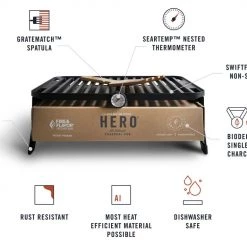 Best reviews of 🌟 Fire & Flavor Grills Hero Black Charcoal Grill 👏 -Grills & Outdoor Cooking Sales 42131457