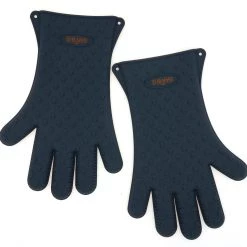 Deals 🧨 Mr. Bar-B-Q Grilling Tools & Accessories Gray Silicone Grill Gloves 😀