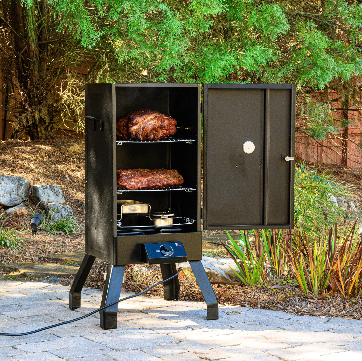 Flash Sale 𧨠Masterbuilt Smokers Analog 354-Sq in Black Electric Smoker βοΈ 3 Flash Sale 𧨠Masterbuilt Smokers Analog 354-Sq in Black Electric Smoker βοΈ - Image 3