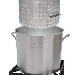 Discount 🛒 LoCo COOKERS Turkey Fryers, Cookers, & Pots Loco 100qt Boiling Kit with Twist and Steam/Sure Spark 🌟 -Grills & Outdoor Cooking Sales 42616048 scaled
