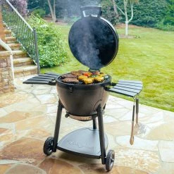 Promo 👏 Char-Griller Grills AKORN; 20-in W Black Kamado Charcoal Grill ✔️ -Grills & Outdoor Cooking Sales 42691838