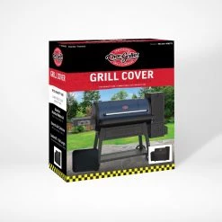 New ❤️ Char-Griller Grilling Tools & Accessories Gravity Fed Cover 64-in W x 62-in H Black Charcoal Grill Cover ✔️ -Grills & Outdoor Cooking Sales 42698871