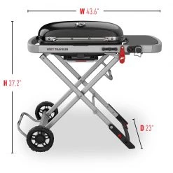 Deals ⭐ Weber Grills Traveler Portable Gas Grill ❤️ -Grills & Outdoor Cooking Sales 42720723