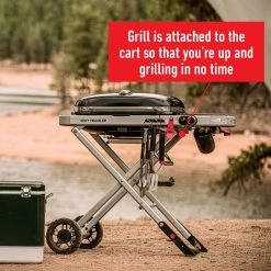 Deals ⭐ Weber Grills Traveler Portable Gas Grill ❤️ -Grills & Outdoor Cooking Sales 42720725