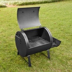 Coupon 😀 Char-Griller Grills 2-in-1 250-sq in Black Portable Charcoal Grill 🎁 -Grills & Outdoor Cooking Sales 43082626