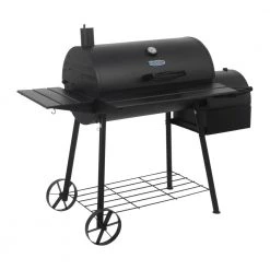 Hot Sale 💯 King-Griller Grills Smokin' Ace 30-in W Black Barrel Charcoal Grill 🧨 -Grills & Outdoor Cooking Sales 43457010