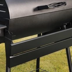 Hot Sale 💯 King-Griller Grills Smokin' Ace 30-in W Black Barrel Charcoal Grill 🧨 -Grills & Outdoor Cooking Sales 43457015