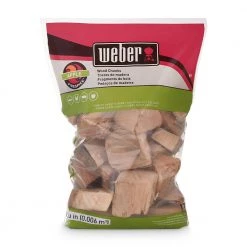 Promo 🤩 Weber Grilling Fuels Apple 4-lb Wood Chips 🔥