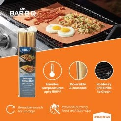 Cheap 🛒 Blue Rhino Grilling Tools & Accessories 2-Pack Polyester Non-Stick Grill Sheet(s) ✨ -Grills & Outdoor Cooking Sales 43538524