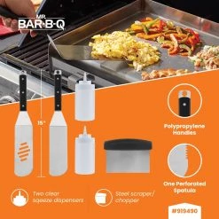 Discount 🤩 Blue Rhino Grilling Tools & Accessories Razor Stainless Steel Tool Set ⭐ -Grills & Outdoor Cooking Sales 43538526