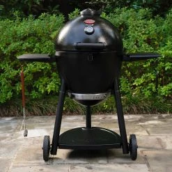 Promo 👏 Char-Griller Grills AKORN; 20-in W Black Kamado Charcoal Grill ✔️ -Grills & Outdoor Cooking Sales 43556805
