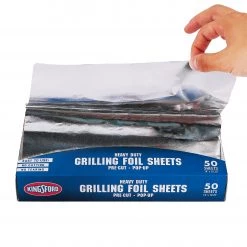 Deals 👍 Kingsford Grilling Tools & Accessories 50-Pack Aluminum Foil Non-Stick Grill Sheet(S) 🧨 -Grills & Outdoor Cooking Sales 43649729 scaled
