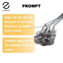 Coupon 🔥 Z GRILLS Grilling Tools & Accessories Plastic 16.3-in Grill Brush 💯 -Grills & Outdoor Cooking Sales 44003788