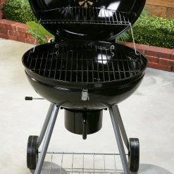 Best reviews of ⌛ Mr. Bar-B-Q Grills Stand Up Charcoal Grill 22.17-in W Black/Porcelain Kettle Charcoal Grill ⭐ -Grills & Outdoor Cooking Sales 44018144