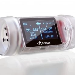 Promo 😀 GrillEye Grill Replacement Parts Max Square Grill Thermometer 🎁