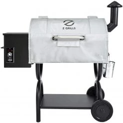 Coupon 😀 Z GRILLS Grilling Tools & Accessories 550b 41.8-in W x 28.9-in H Silver Charcoal Grill Cover 😀