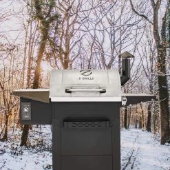 Buy ✔️ Z GRILLS Grilling Tools & Accessories 600 44-in W x 22.5-in H Silver Charcoal Grill Cover ✨ -Grills & Outdoor Cooking Sales 44128080