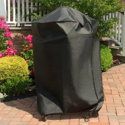 Deals ❤️ Universal Grilling Tools & Accessories 30-in W x 45-in H Black Kamado Grill Cover 🤩 -Grills & Outdoor Cooking Sales 44207025