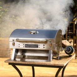 Budget ✔️ Masterbuilt Grills Portable Propane Grill in Stainless Steel 🧨 -Grills & Outdoor Cooking Sales 44390585 scaled