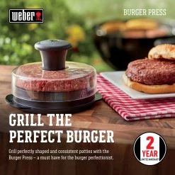 Flash Sale ⭐ Weber Grilling Tools & Accessories Plastic Burger Press 🤩 -Grills & Outdoor Cooking Sales 44419184