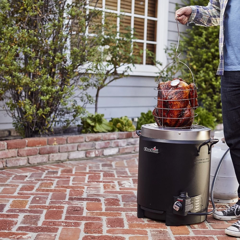 New π Char-Broil Turkey Fryers, Cookers, & Pots Big Easy 0-Gallon 20-lb Cylinder Piezo Ignition Oil-less Gas Turkey Fryer π 12 New π Char-Broil Turkey Fryers, Cookers, & Pots Big Easy 0-Gallon 20-lb Cylinder Piezo Ignition Oil-less Gas Turkey Fryer π - Image 12