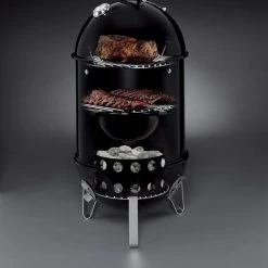 Best Sale 🔔 Weber Smokers Smokey Mountain Cooker Smoker 14" 👏 -Grills & Outdoor Cooking Sales 44643366 scaled