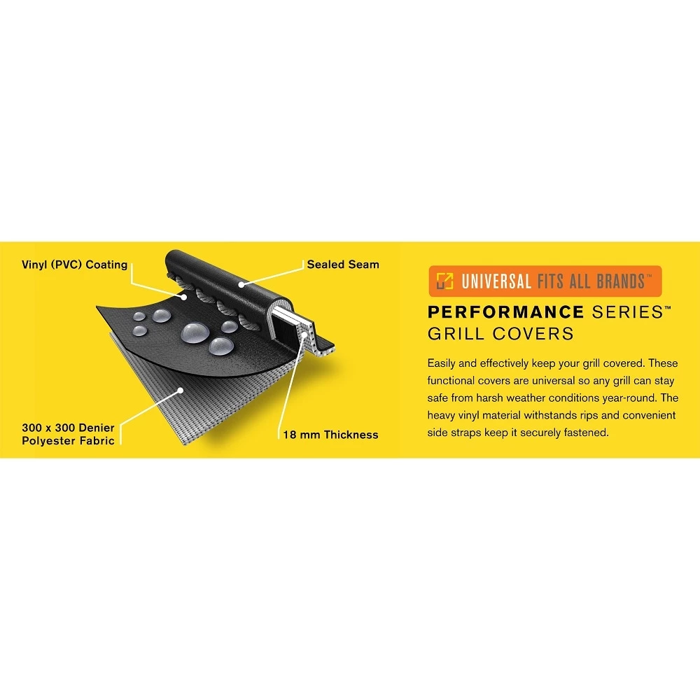 Flash Sale β€οΈ Char-Broil Grilling Tools & Accessories Performance 32-in W x 40-in H Black Gas Grill Cover π 3 Flash Sale β€οΈ Char-Broil Grilling Tools & Accessories Performance 32-in W x 40-in H Black Gas Grill Cover π - Image 3