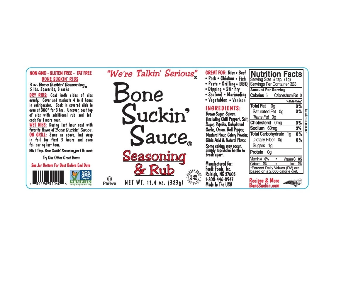 Brand new β Bone Suckin' Sauce Grilling Tools & Accessories 11.4-oz All Purpose Seasoning Blend π 2 Brand new β Bone Suckin' Sauce Grilling Tools & Accessories 11.4-oz All Purpose Seasoning Blend π - Image 2